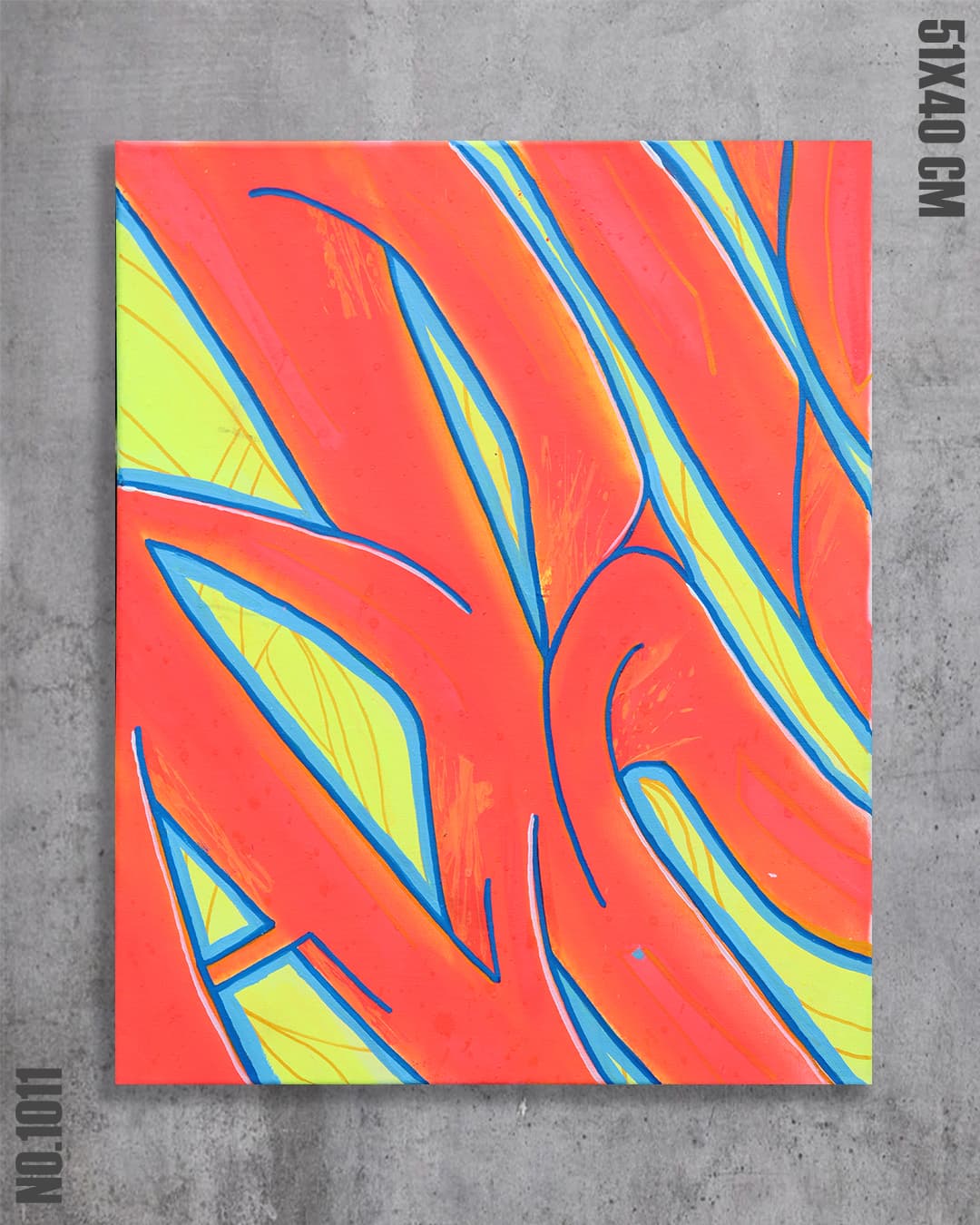 Neon Leaves